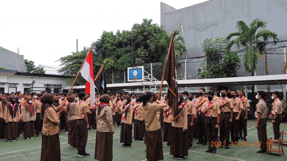 Serah Terima Jabatan MPK/OSIS SMAN 56 Jakarta
