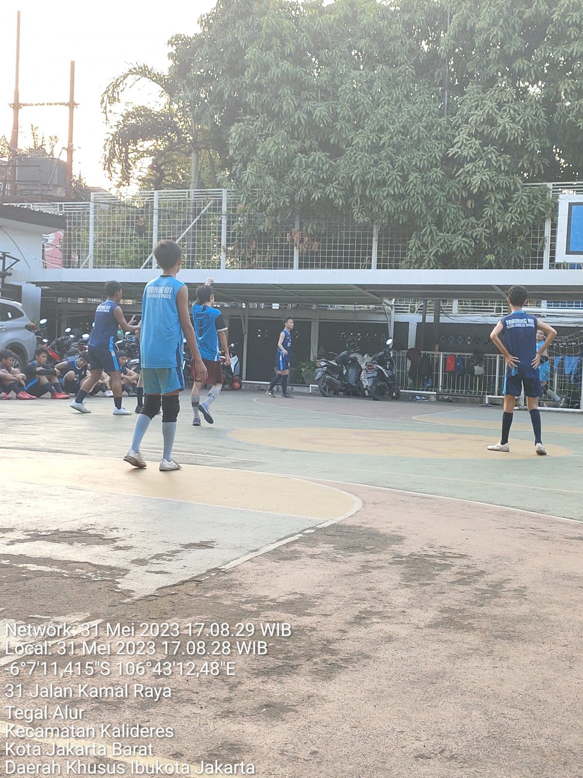 Latihan Ekstrakurikuler Futsal SMAN 56 Jakarta Rabu, 31 Mei 2023
